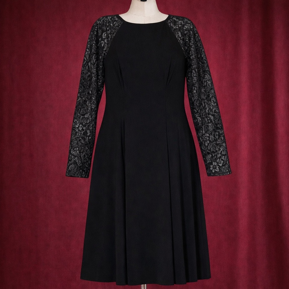 American Living Black Lace Dress   Size 14/Large